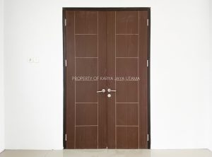 Pintu Ramah lingkungan yaitu pintu wpc duma original tanpa finishing