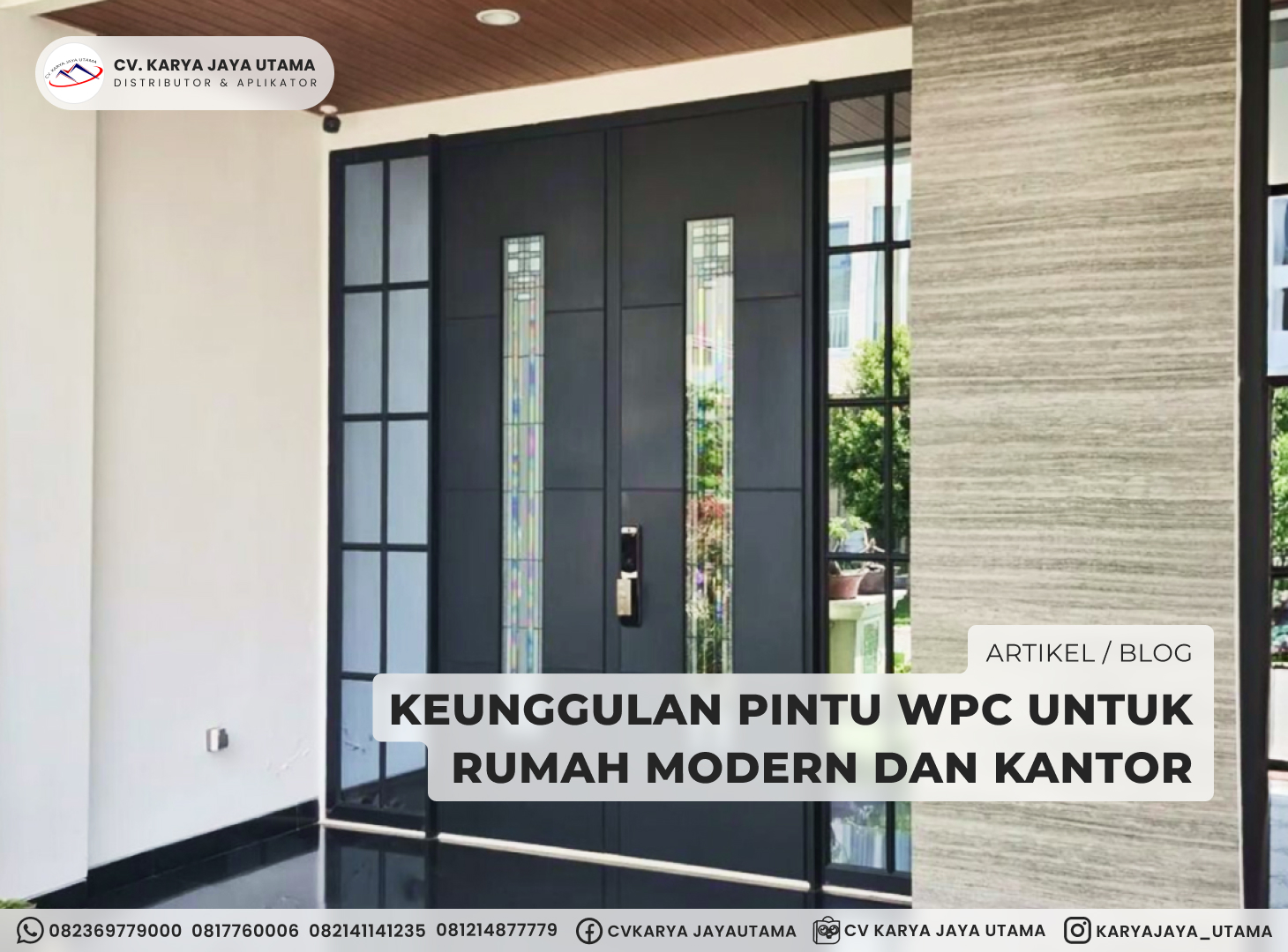 Keunggulan Pintu WPC untuk Rumah Modern dan Kantor